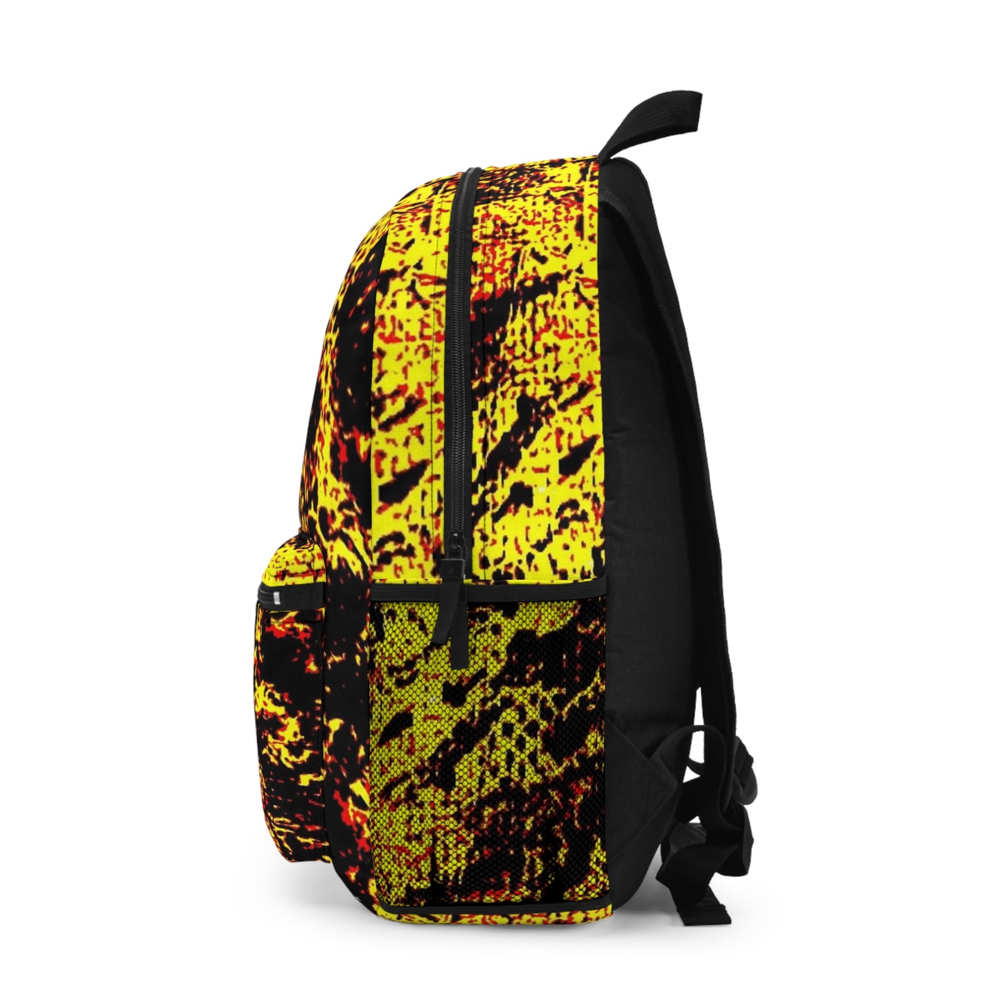 "Mystic Cube" (Cosmic Fusion): Backpacks Collection - Neon Yellow