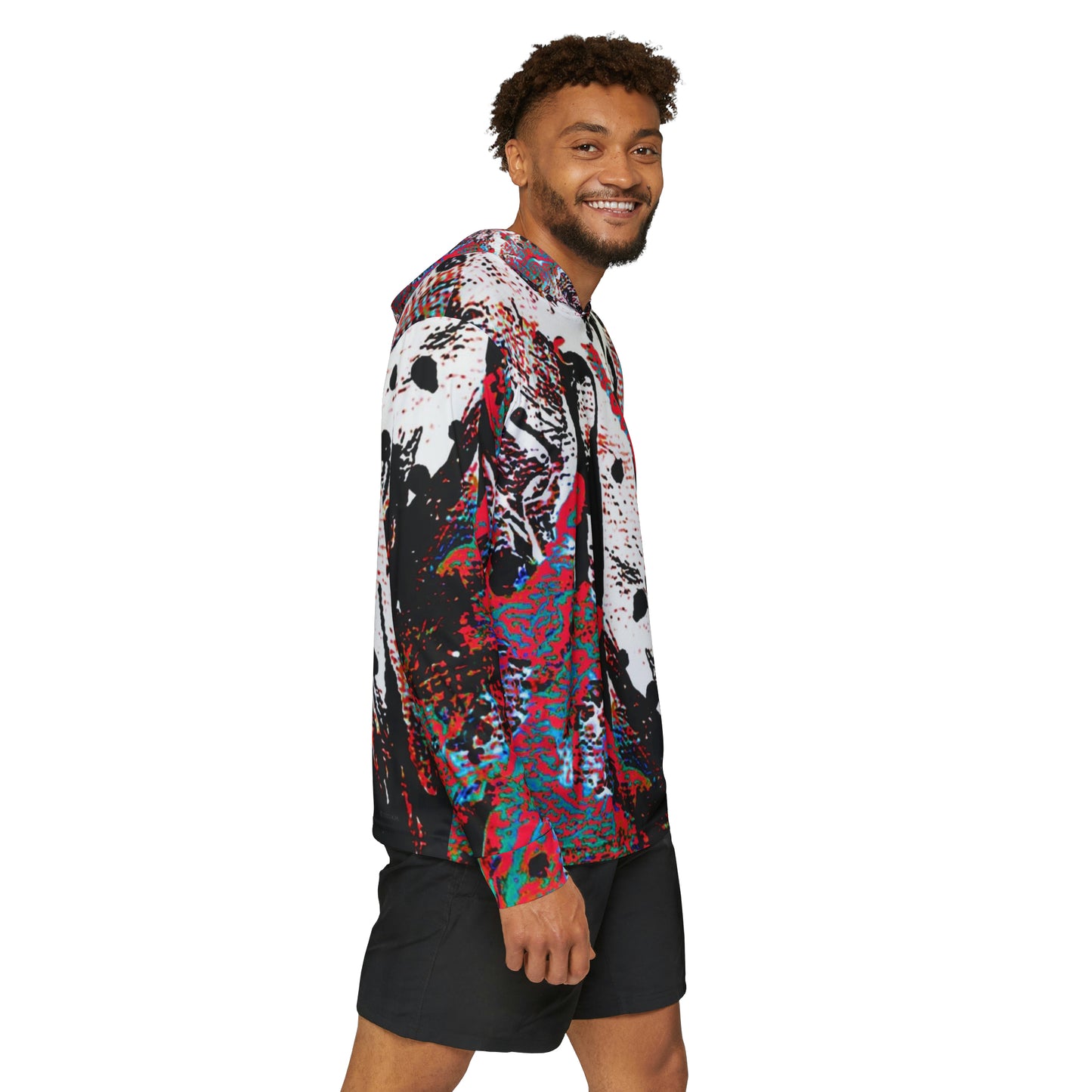 "Dreamy Love" (Cosmic Fusion - Persimmon) - Sports Warmup Top (w/out heart)
