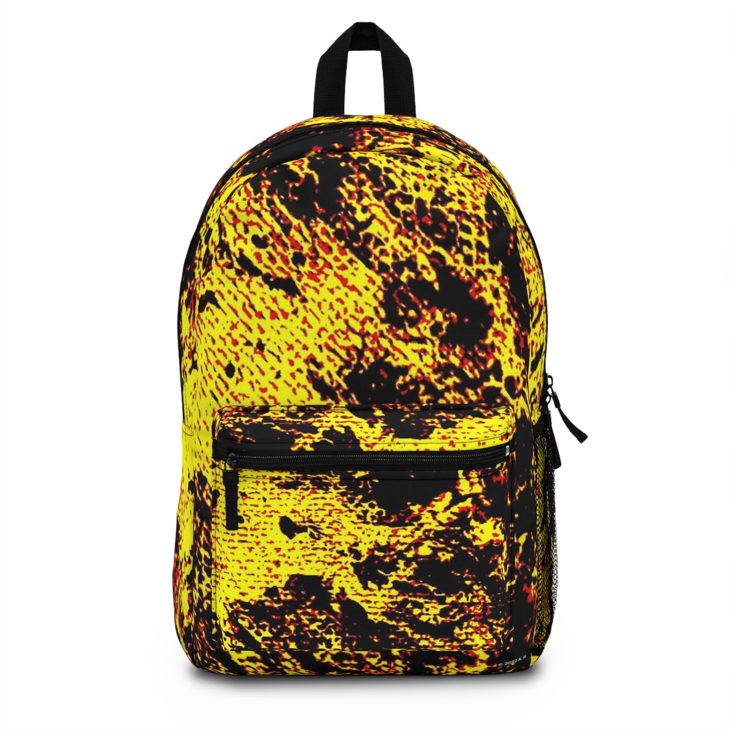 "Mystic Cube" (Cosmic Fusion): Backpacks Collection - Neon Yellow