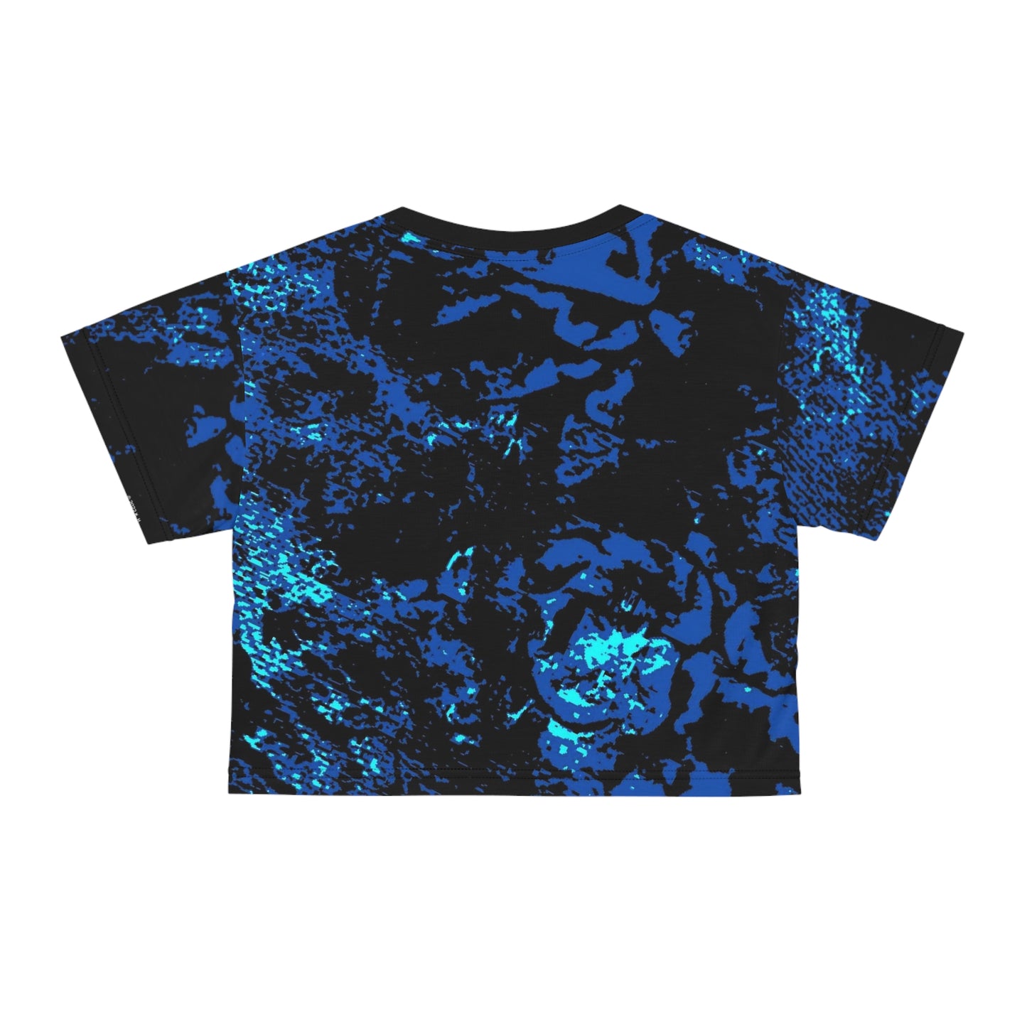 "Mystic Cube" (Cosmic Fusion - Sapphire) - Crop Tee