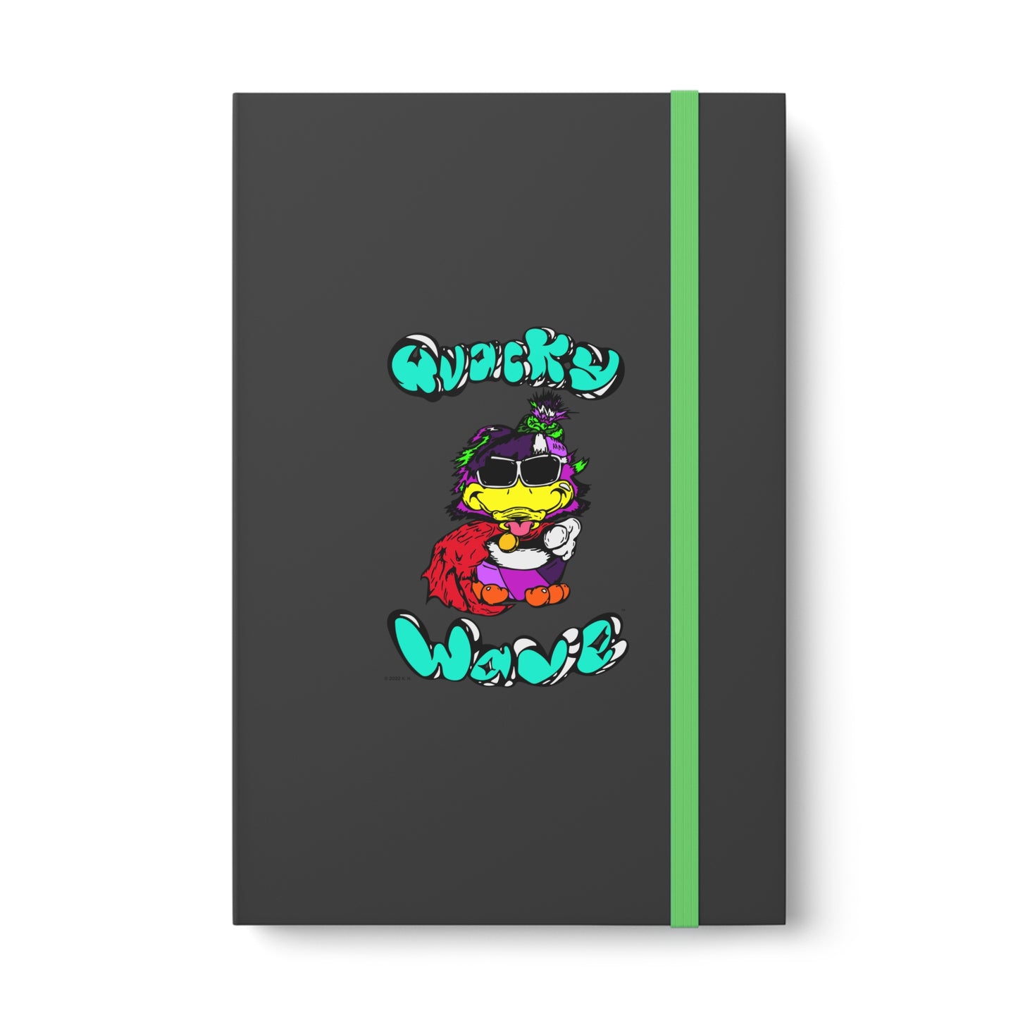 "Quacky Wave®" - Notebook/Journal Book/Diary