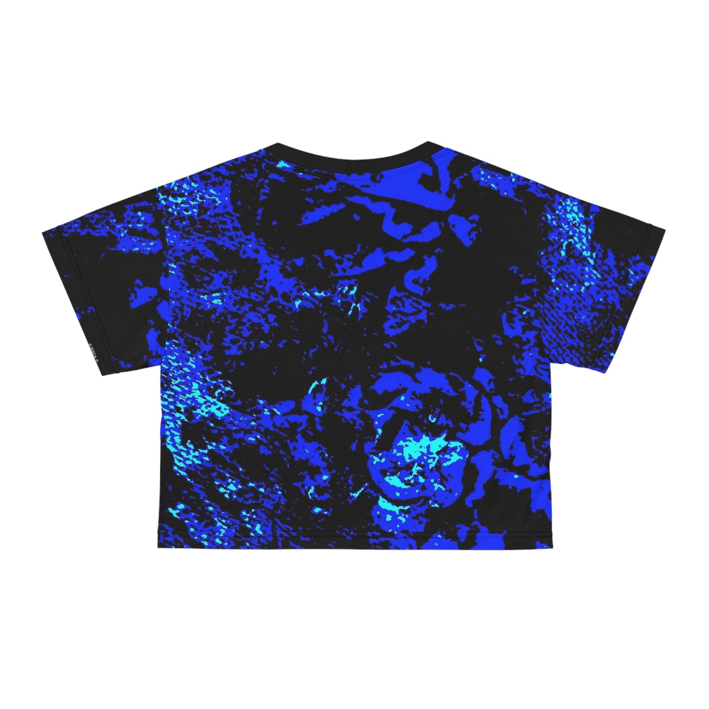 "Mystic Cube" (Cosmic Fusion - Indigo) - Crop Tee