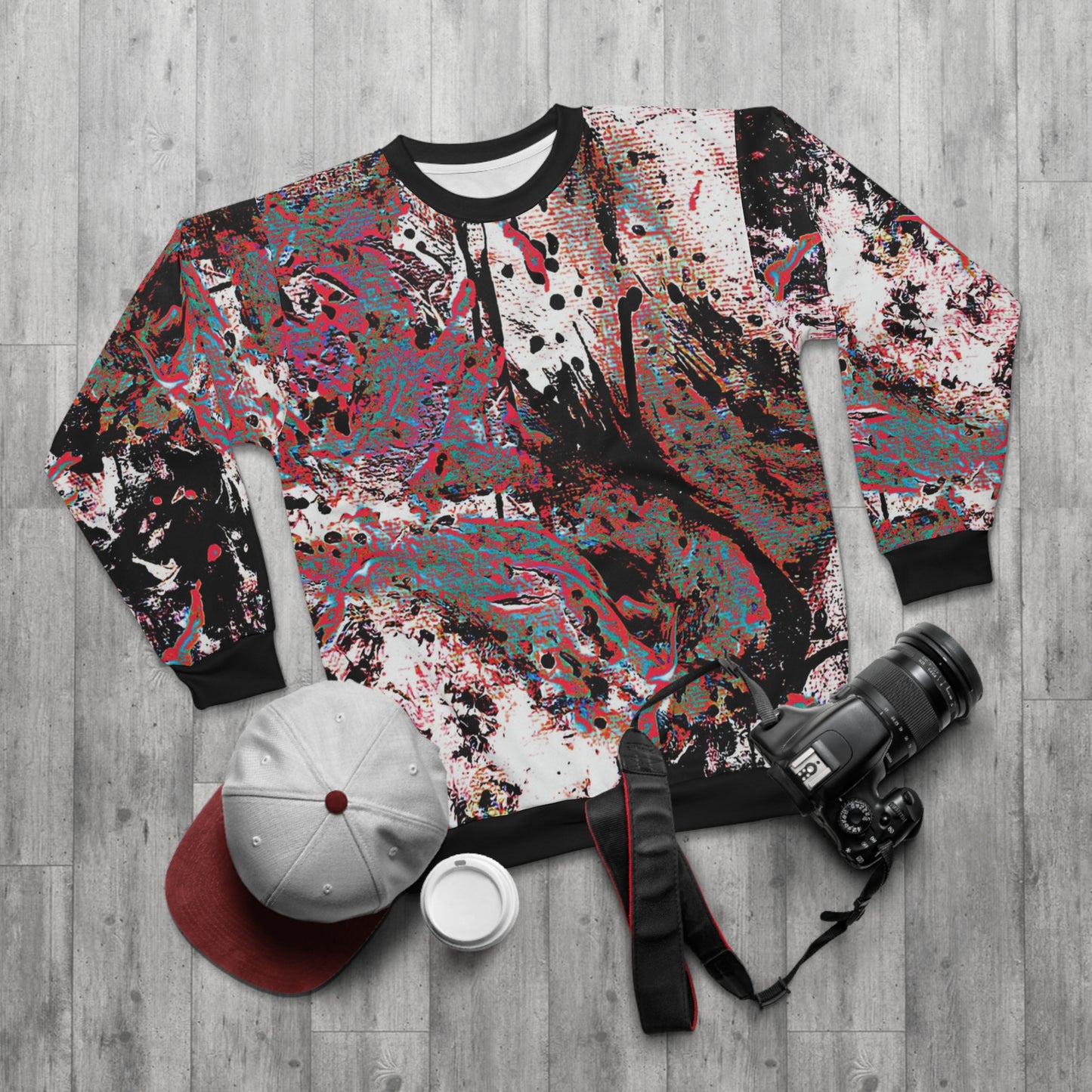 "Dreamy Love" (Cosmic Fusion - Persimmon II) - Unisex Sweatshirt (w/out heart)