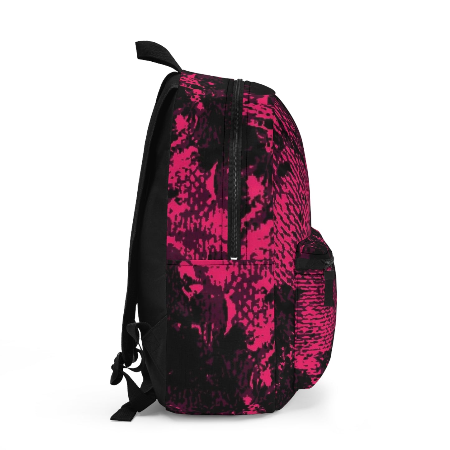 "Mystic Cube" (Cosmic Fusion): Backpacks Collection - Dark Plum/Cherry