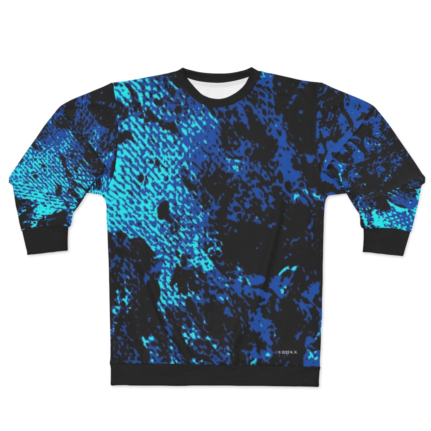 "Mystic Cube" (Cosmic Fusion - Sapphire) - Unisex Sweatshirt