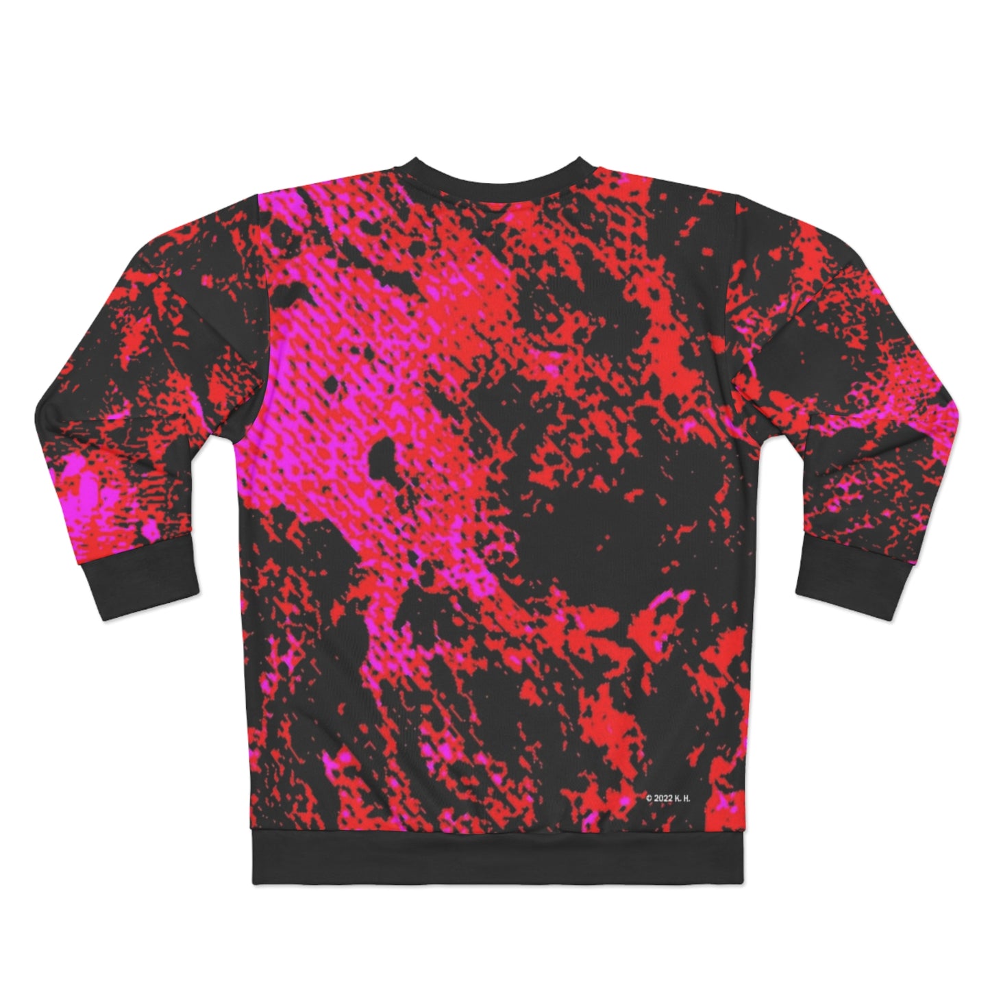 "Mystic Cube" (Cosmic Fusion - Scarlet) - Unisex Sweatshirt