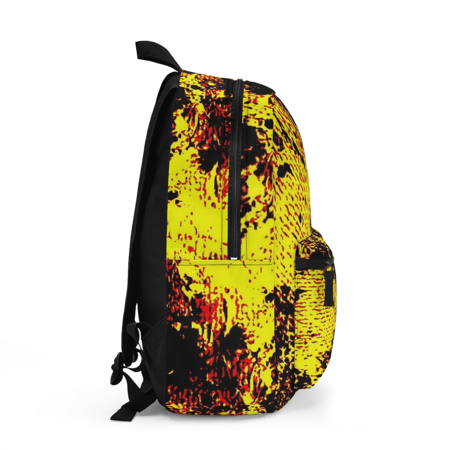 "Mystic Cube" (Cosmic Fusion): Backpacks Collection - Neon Yellow