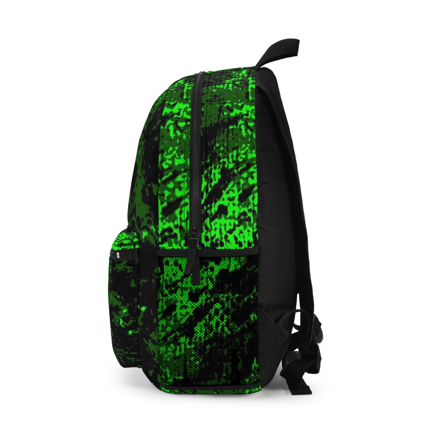 "Mystic Cube" (Cosmic Fusion): Backpacks Collection - Emerald Green