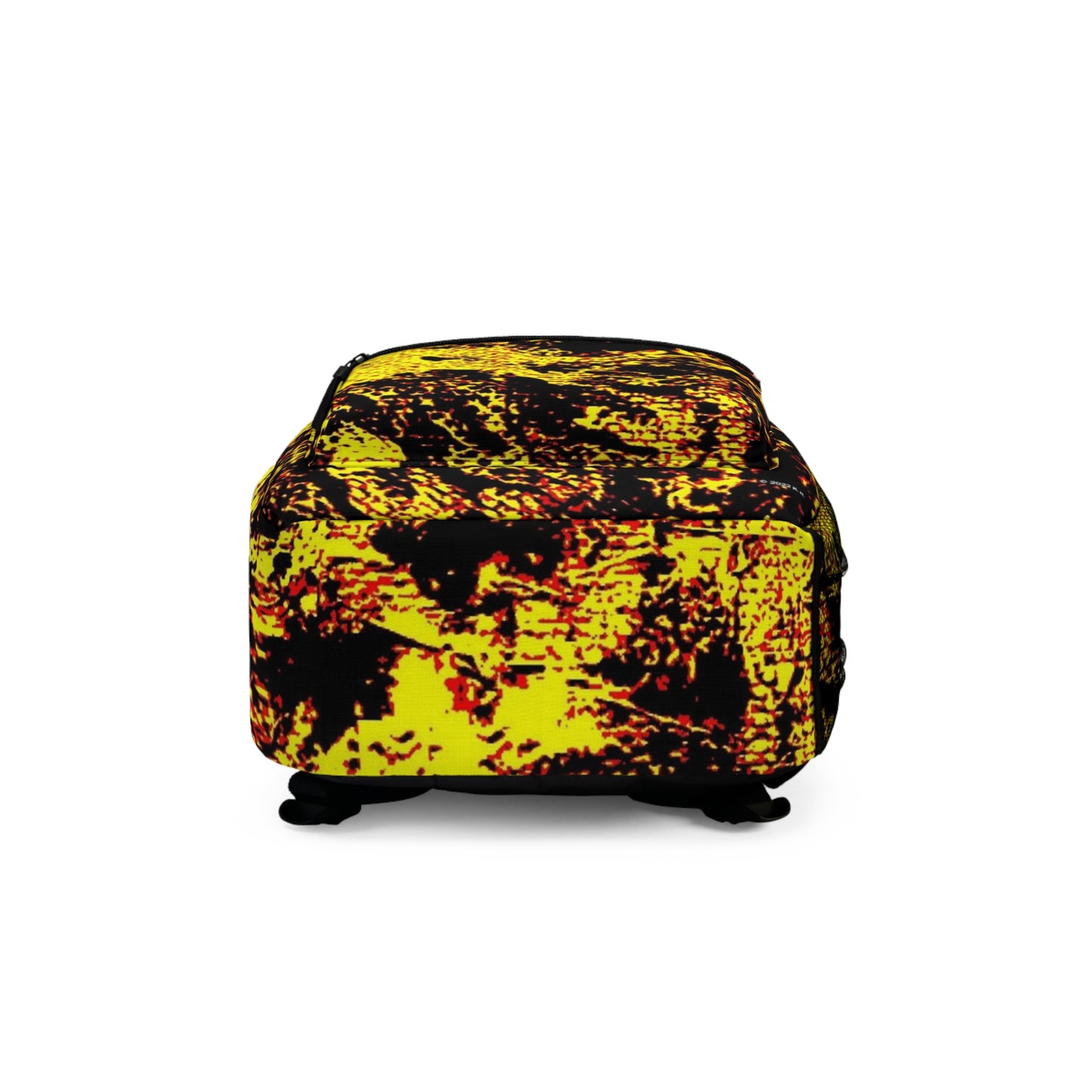 "Mystic Cube" (Cosmic Fusion): Backpacks Collection - Neon Yellow