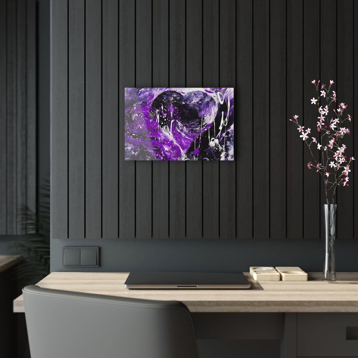 "Dreamy Love" (Violet/Lavender) - Acrylic Prints