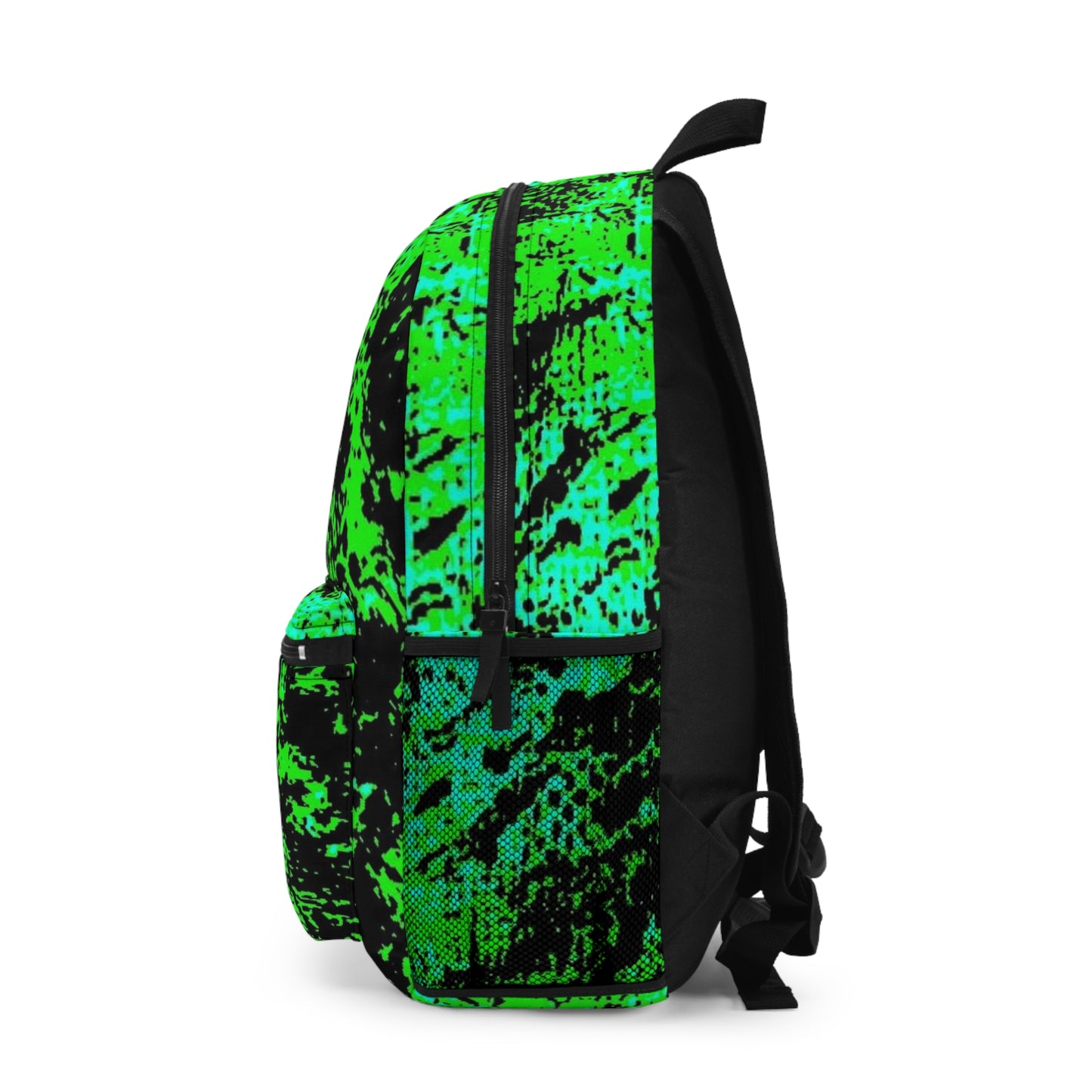 "Mystic Cube" (Cosmic Fusion): Backpacks Collection - Shamrock Green