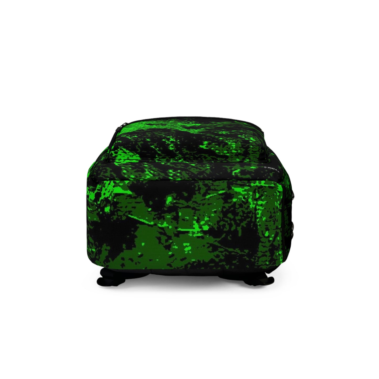 "Mystic Cube" (Cosmic Fusion): Backpacks Collection - Emerald Green
