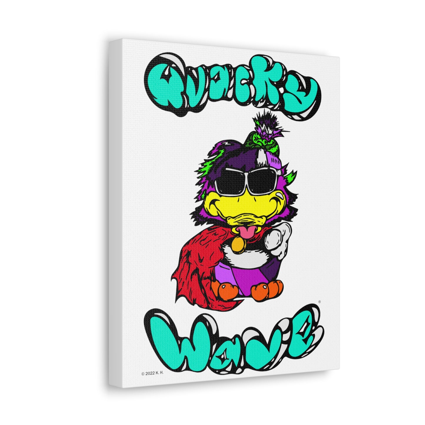 "Quacky Wave®" - Canvas Gallery Wraps