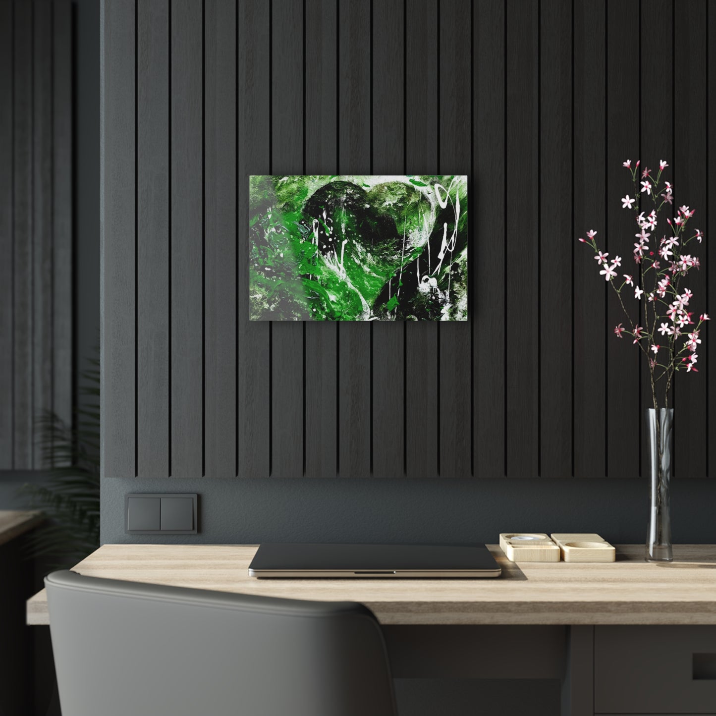 "Dreamy Love" (Shamrock Green) - Acrylic Prints
