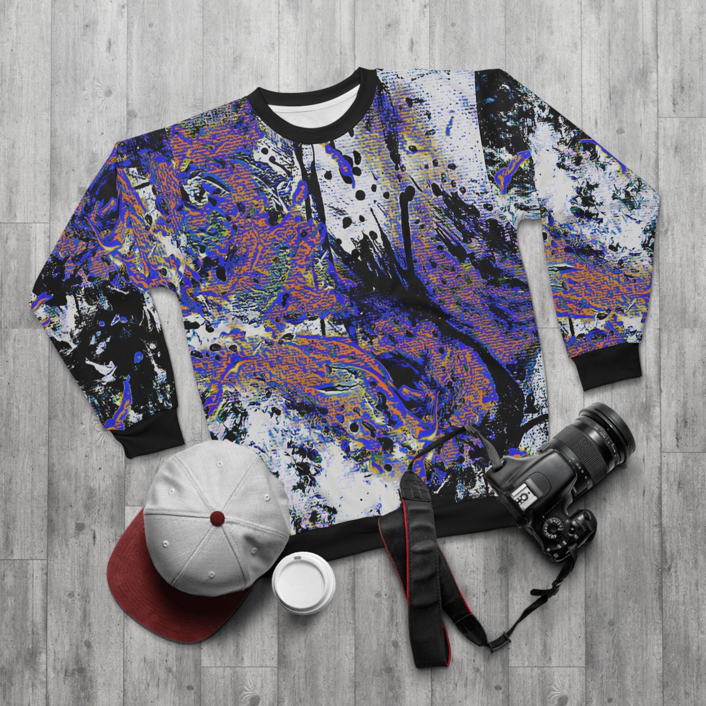 "Dreamy Love" (Cosmic Fusion - Sapphire II) - Unisex Sweatshirt (w/out heart)