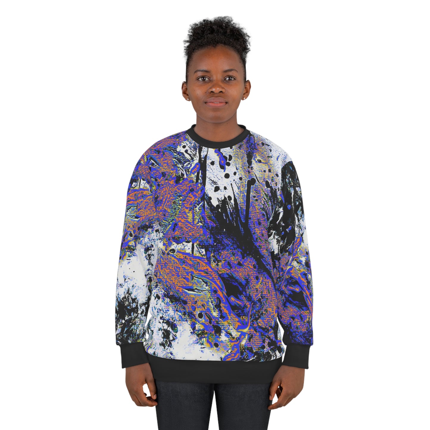 "Dreamy Love" (Cosmic Fusion - Sapphire II) - Unisex Sweatshirt (w/out heart)