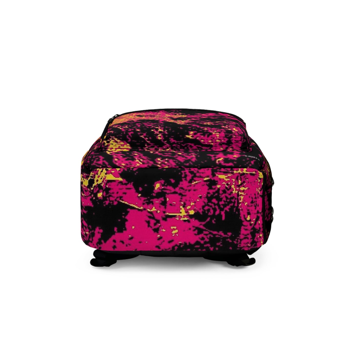 "Mystic Cube" (Cosmic Fusion): Backpacks Collection - Magenta/Yellow