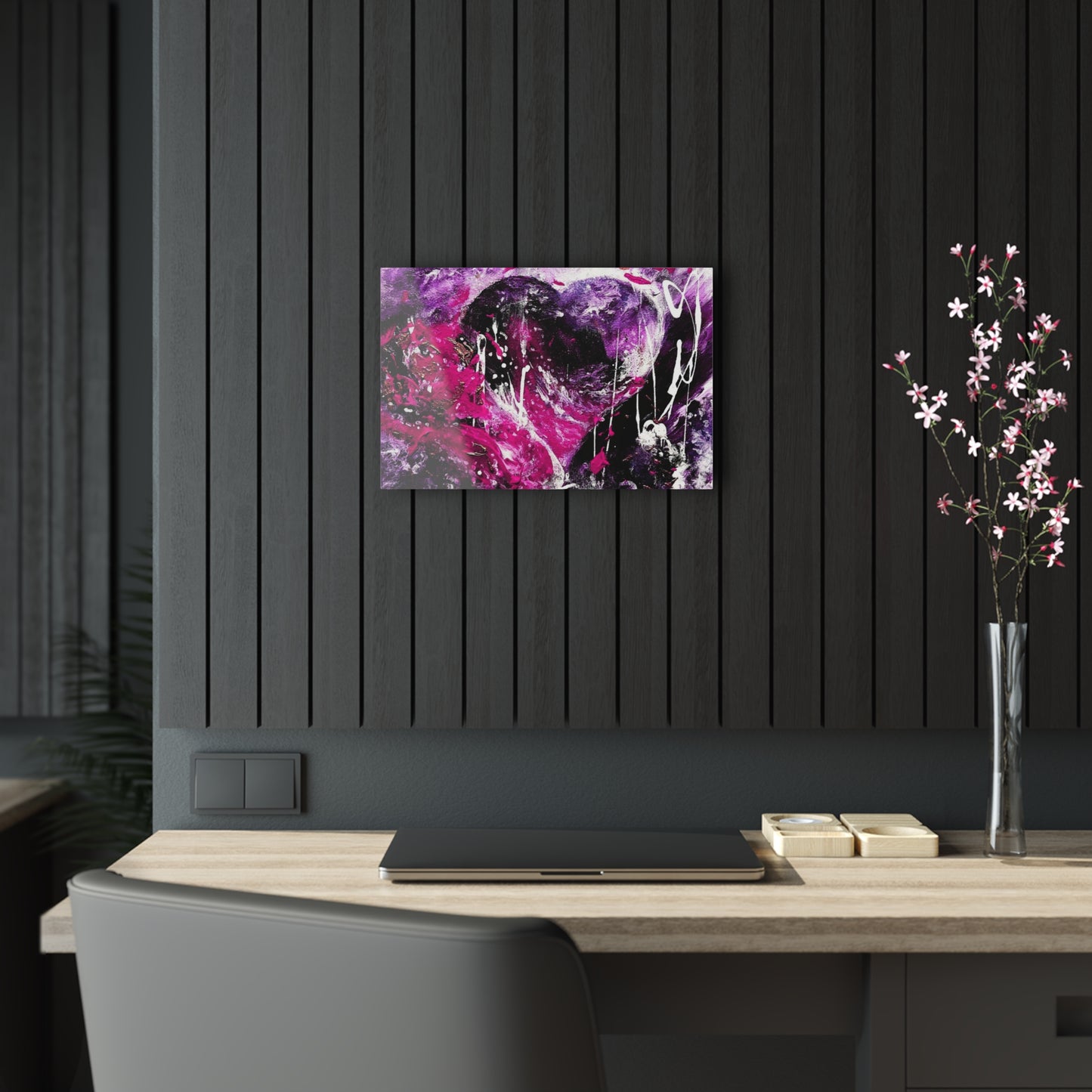 "Dreamy Love" (Magenta/Hot Pink) - Acrylic Prints