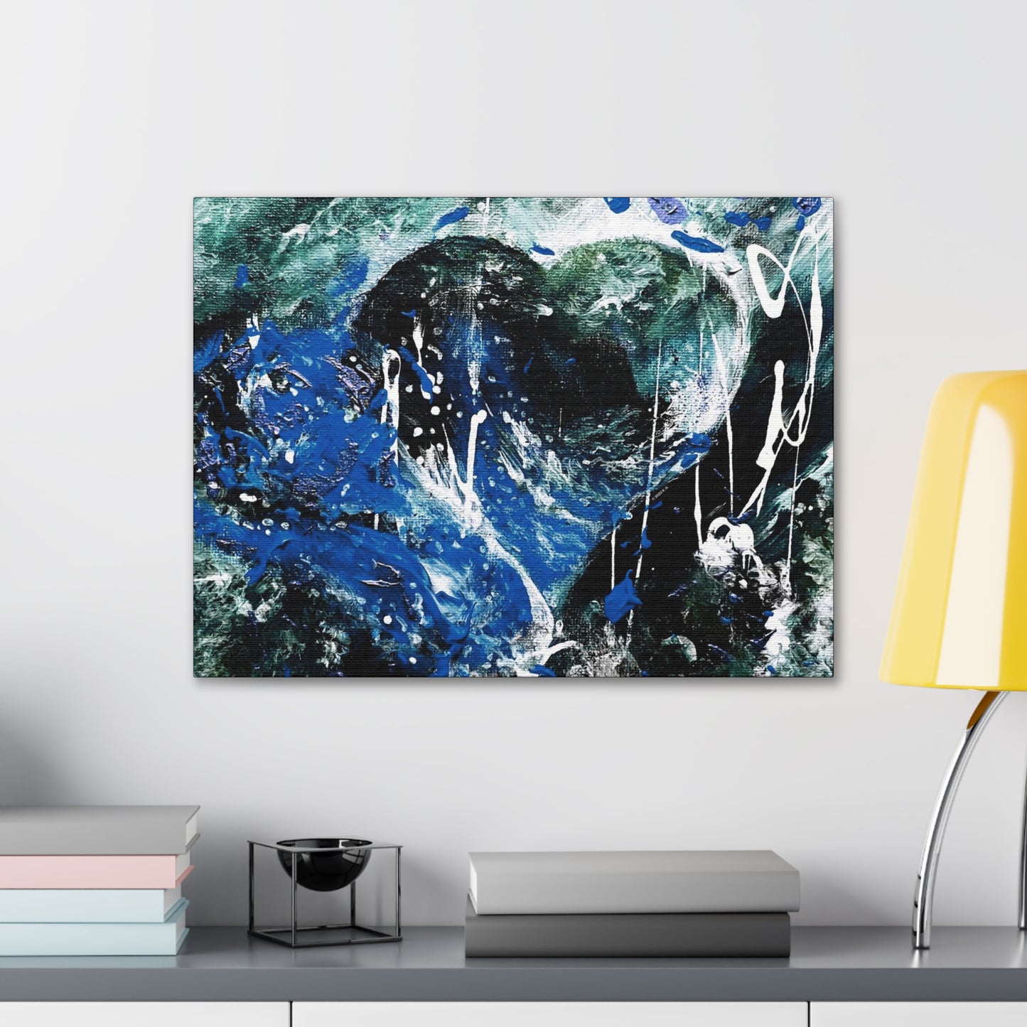 "Dreamy Love" (Sapphire) - Horizontal Canvas Gallery Wraps