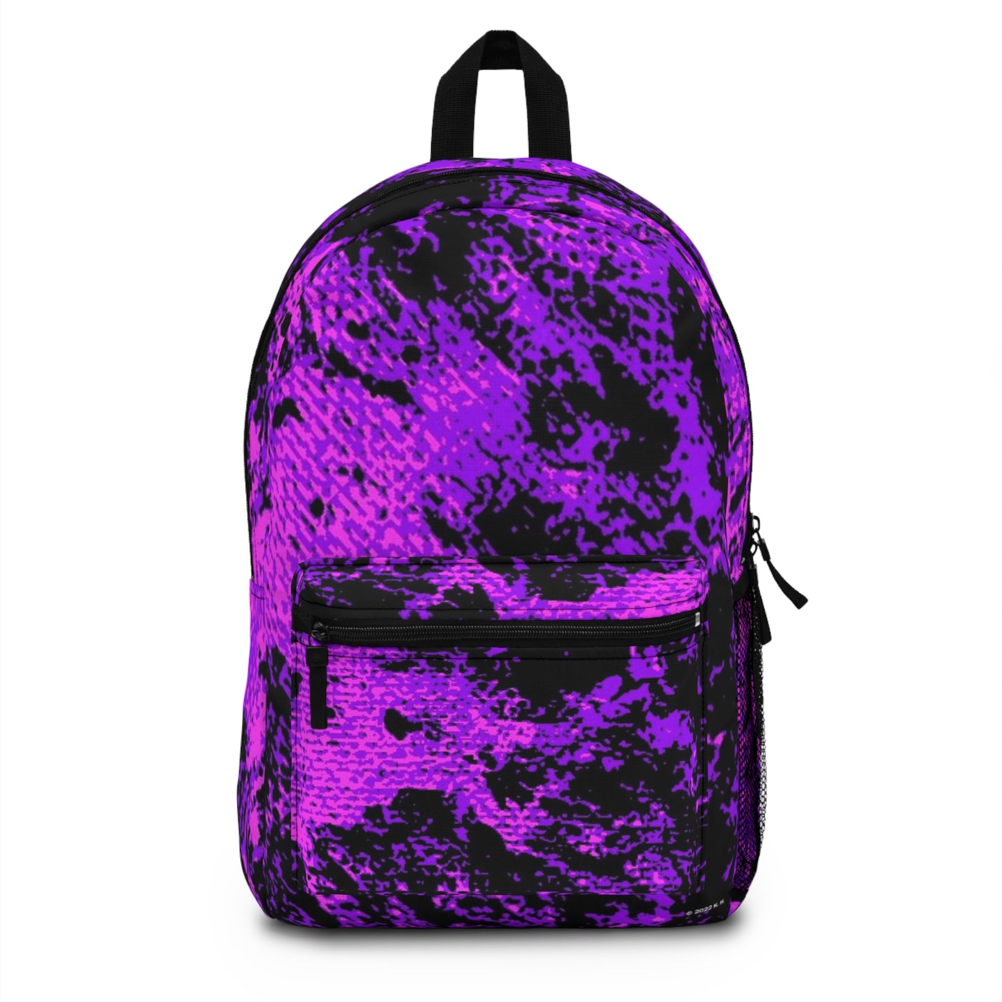 "Mystic Cube" (Cosmic Fusion): Backpacks Collection - Violet/Hot Pink