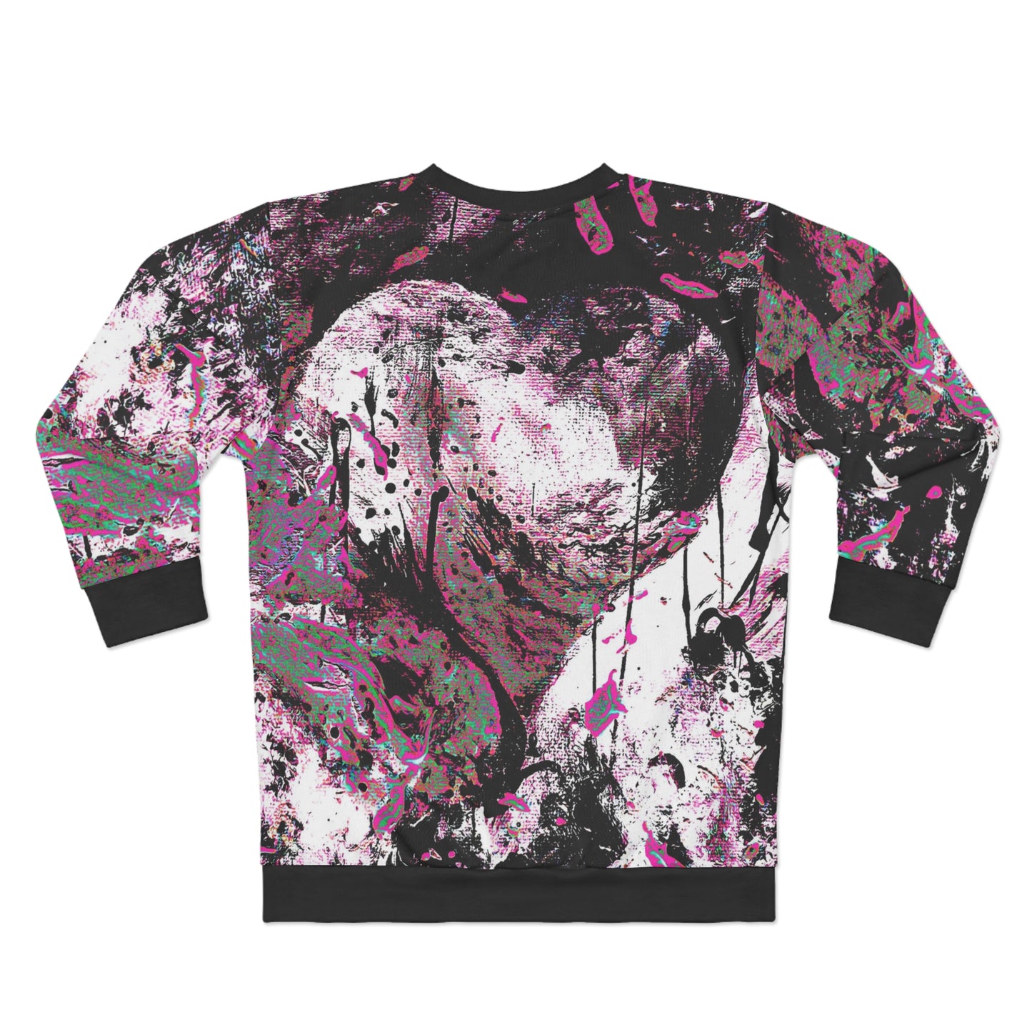 "Dreamy Love" (Cosmic Fusion - Magenta) - Unisex Sweatshirt (w/ heart)