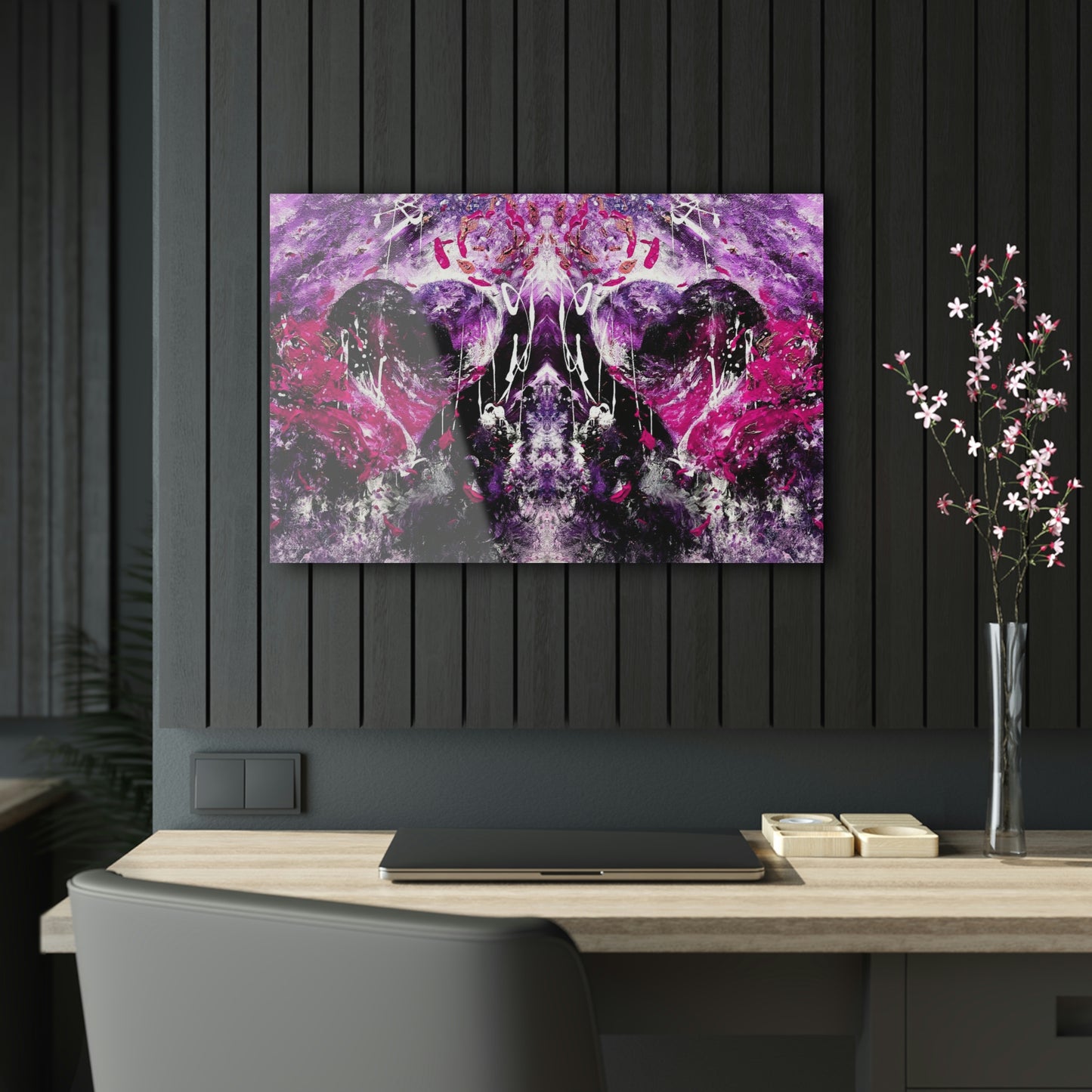 "Dreamy Love" (Magenta/Hot Pink II) - Acrylic Prints