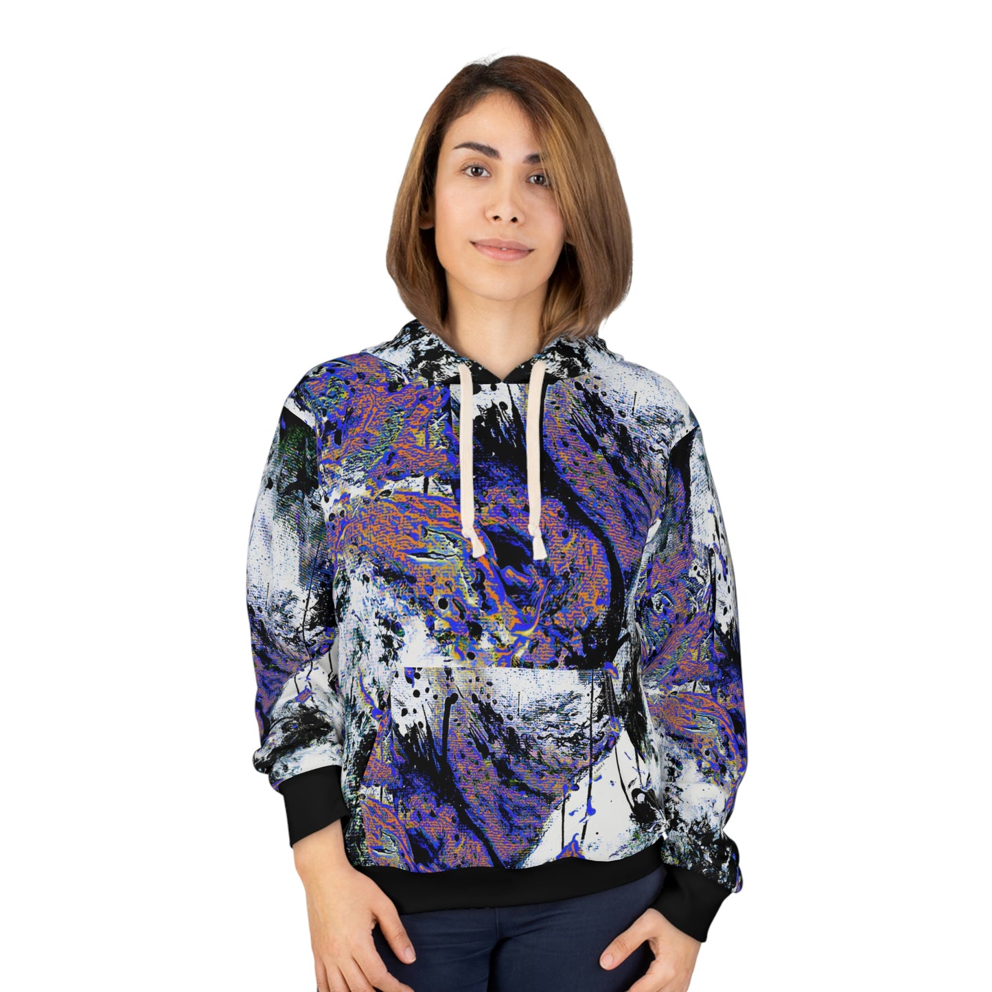 "Dreamy Love" (Cosmic Fusion - Sapphire) - Unisex Pullover Hoodie (w/ heart)