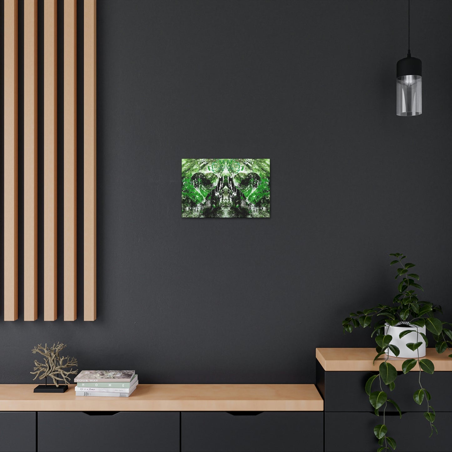 "Dreamy Love" (Shamrock Green II) - Canvas Gallery Wraps