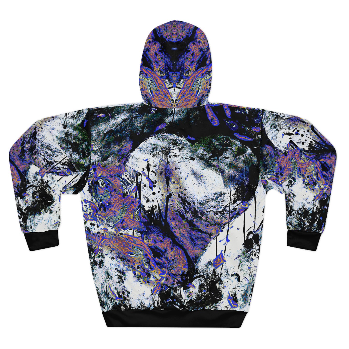 "Dreamy Love" (Cosmic Fusion - Sapphire) - Unisex Pullover Hoodie (w/ heart)