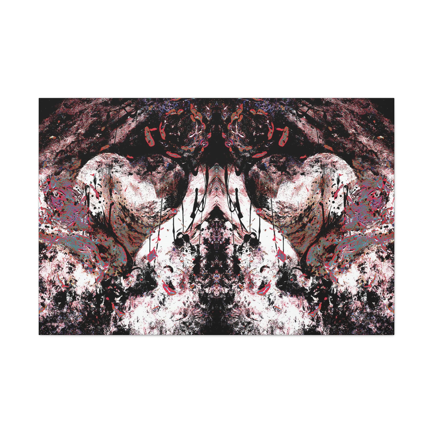 "Dreamy Love" (Cosmic Fusion - Persimmon II) - Canvas Gallery Wraps