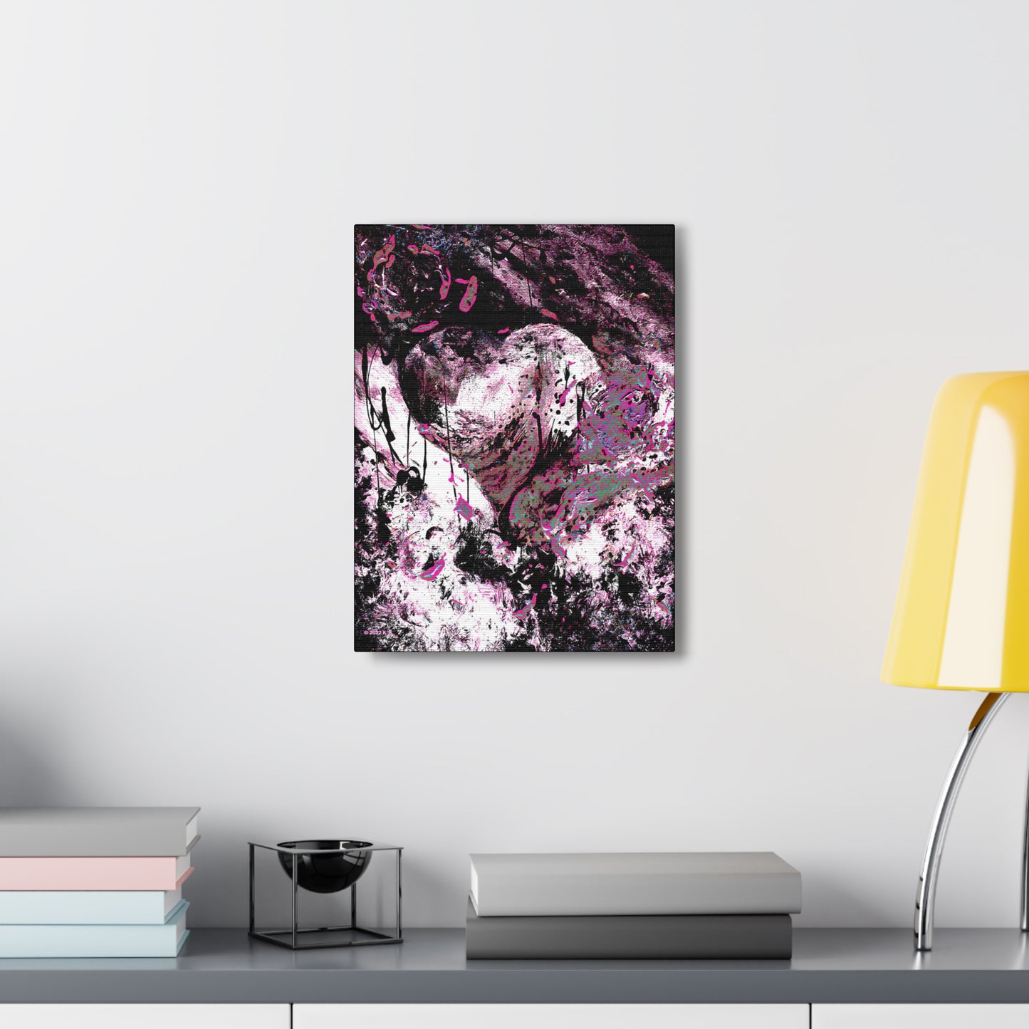 "Dreamy Love" (Cosmic Fusion - Angelic Pink) - Canvas Gallery Wraps