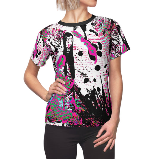 "Dreamy Love" (Cosmic Fusion - Magenta II) - Women's Crew Neck Tee (w/out heart)