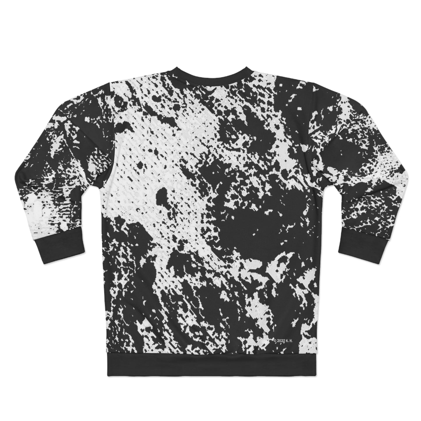 "Mystic Cube" (Cosmic Fusion - Light Charcoal) - Unisex Sweatshirt