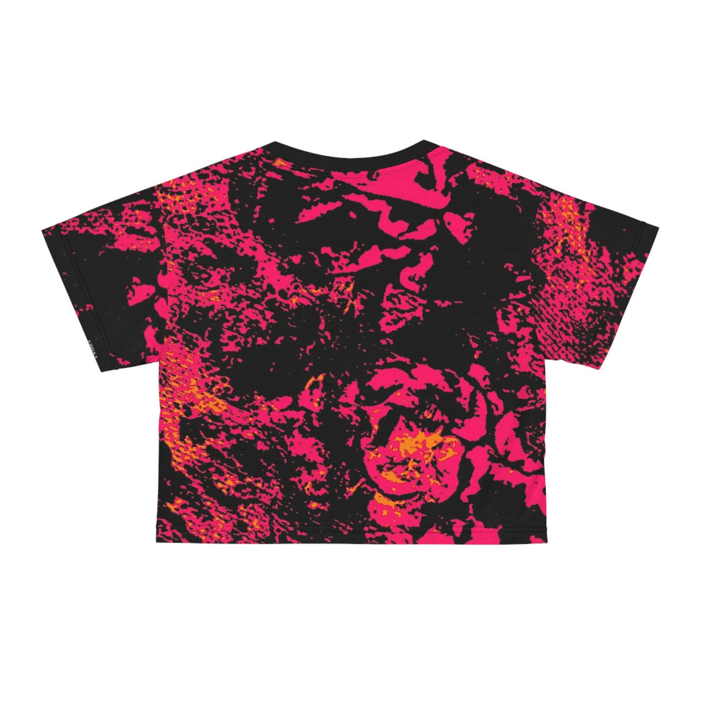 "Mystic Cube" (Cosmic Fusion - Magenta) - Crop Tee