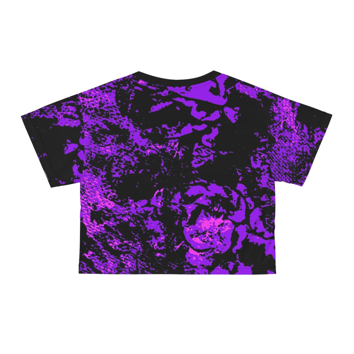 "Mystic Cube" (Cosmic Fusion - Violet) - Crop Tee