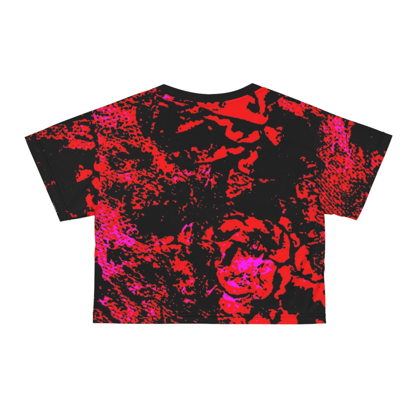 "Mystic Cube" (Cosmic Fusion - Scarlet) - Crop Tee