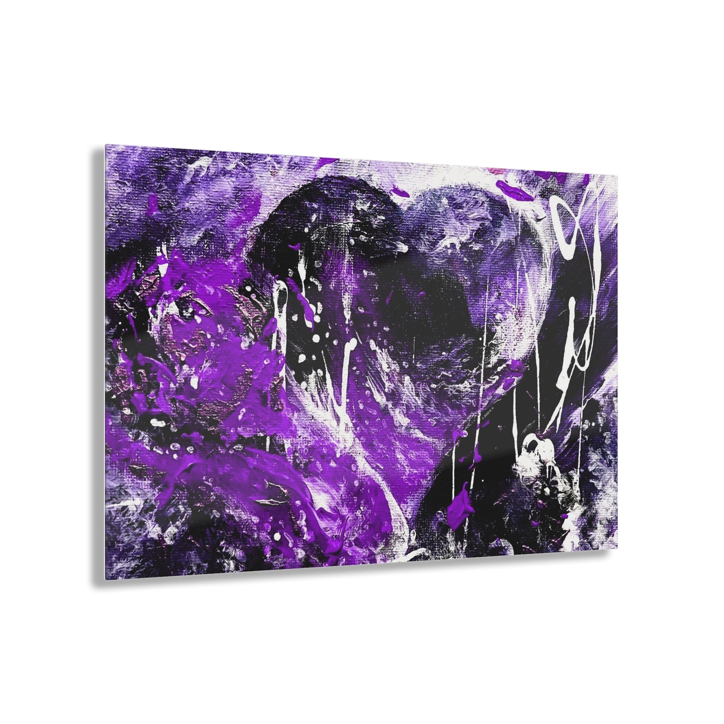 "Dreamy Love" (Violet/Lavender) - Acrylic Prints