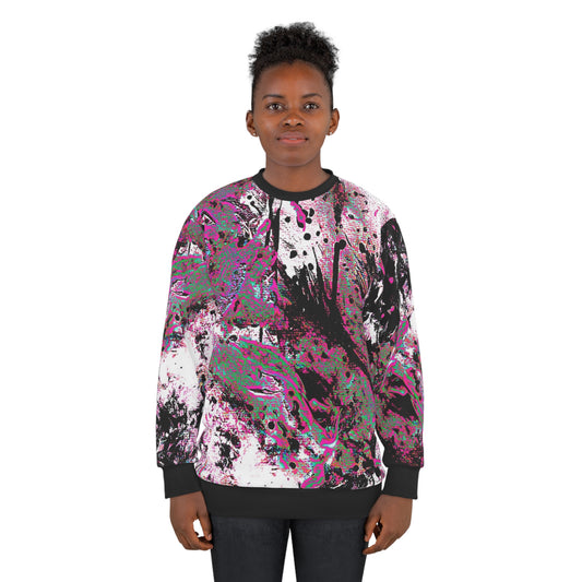 "Dreamy Love" (Cosmic Fusion - Magenta) - Unisex Sweatshirt (w/ heart)