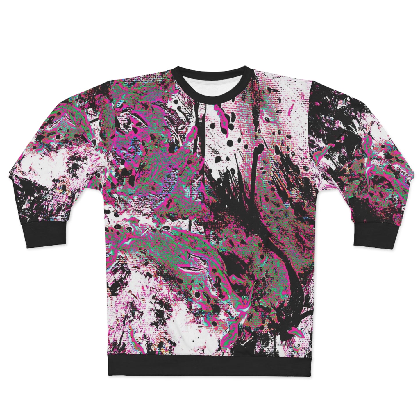 "Dreamy Love" (Cosmic Fusion - Magenta) - Unisex Sweatshirt (w/ heart)