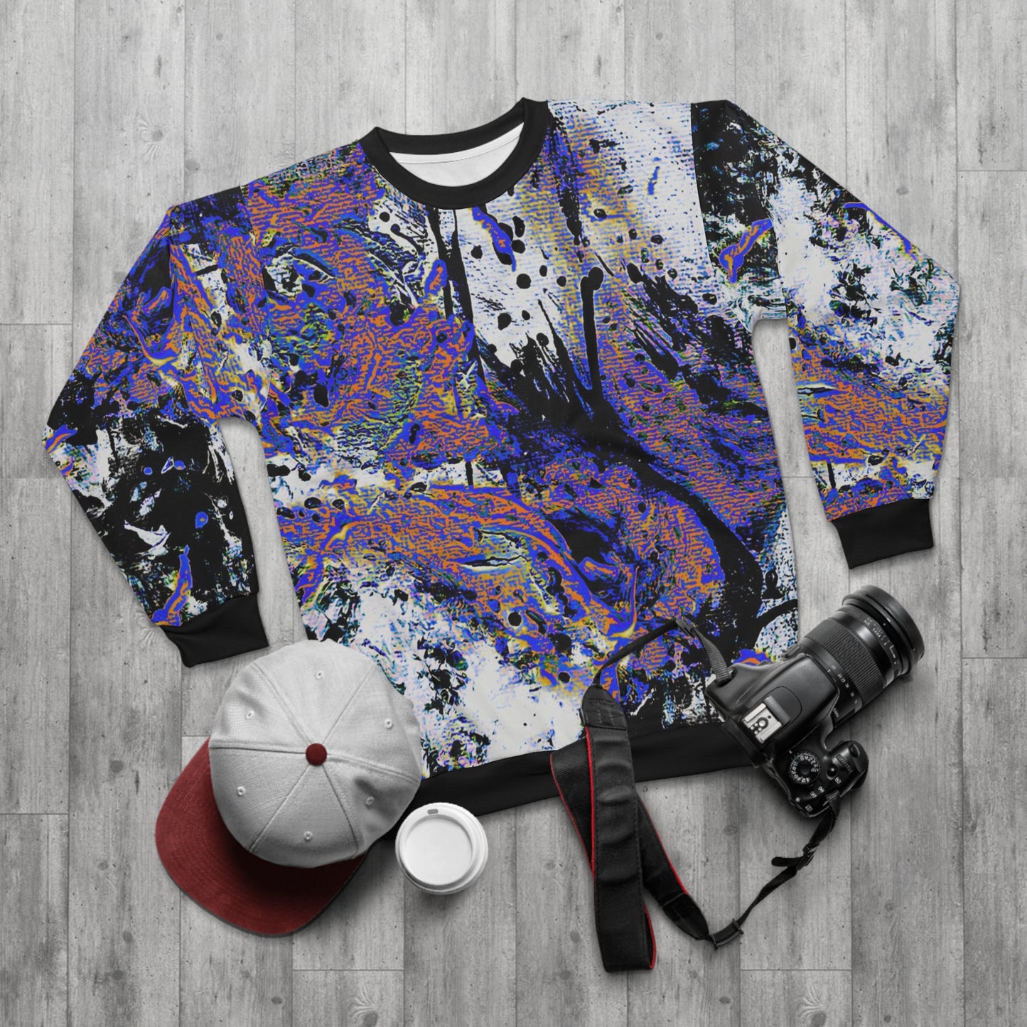 "Dreamy Love" (Cosmic Fusion - Sapphire) - Unisex Sweatshirt (w/ heart)