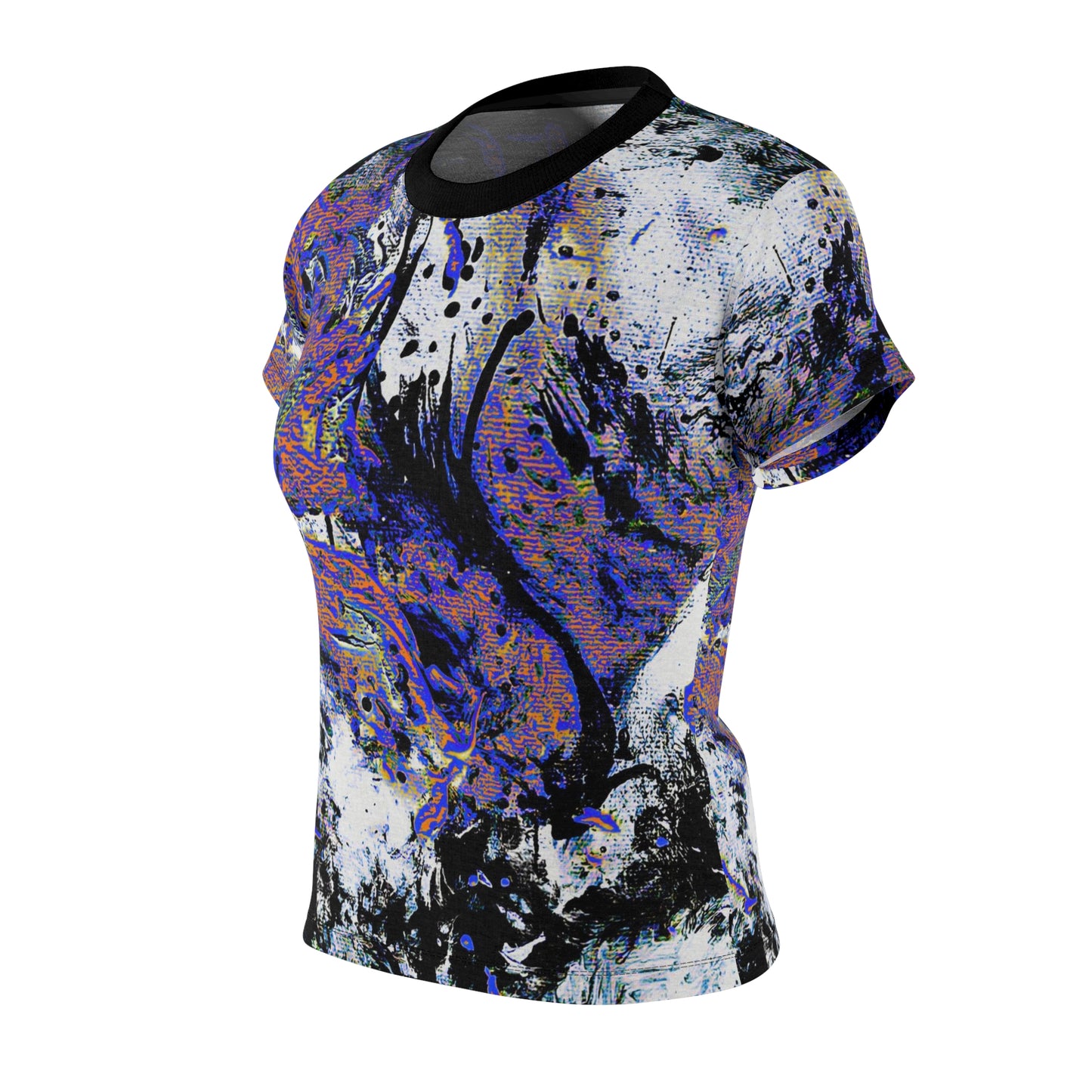 "Dreamy Love" (Cosmic Fusion - Sapphire) - Women's Crew Neck Tee (w/ heart)