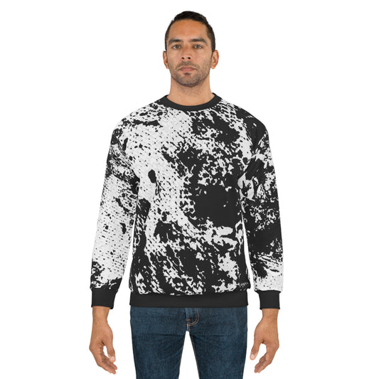 "Mystic Cube" (Cosmic Fusion - Light Charcoal) - Unisex Sweatshirt