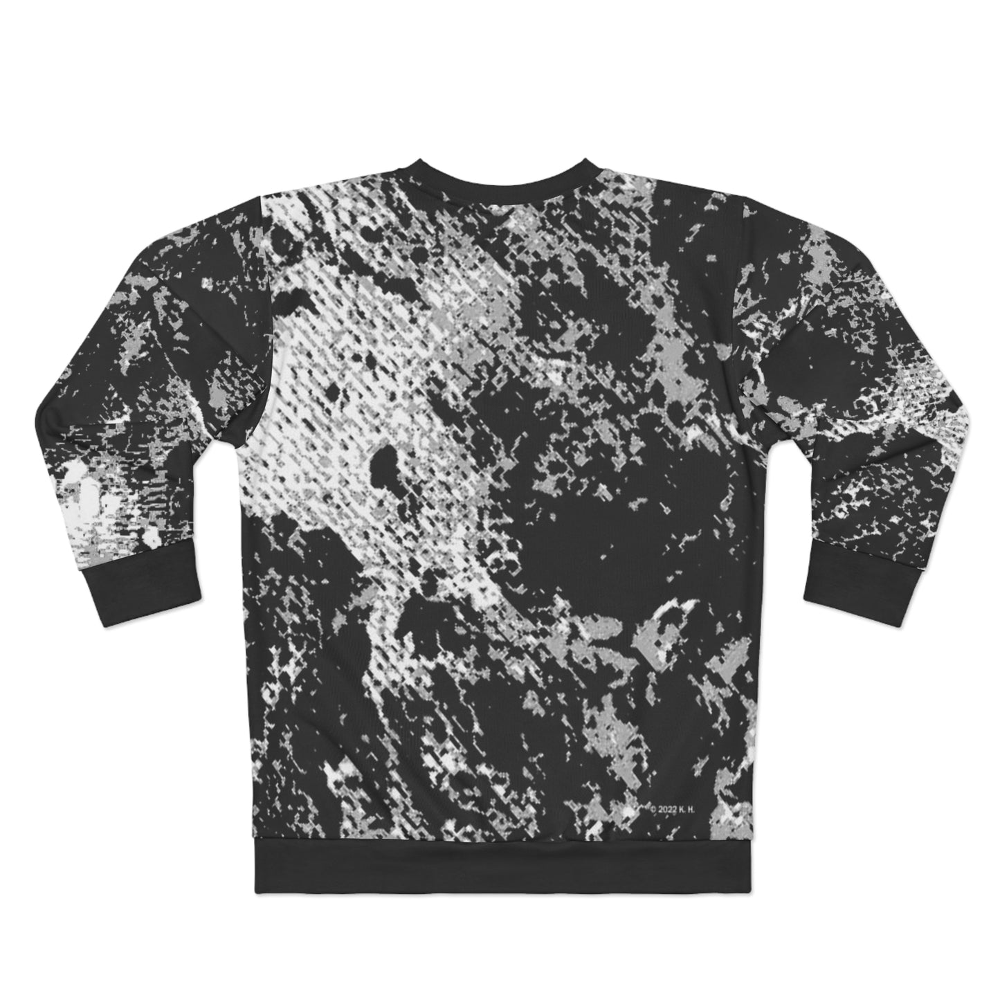 "Mystic Cube" (Cosmic Fusion - Medium Charcoal) - Unisex Sweatshirt