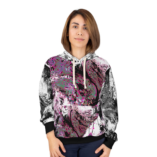 Dreamy Love - (Cosmic Fusion - Magenta) AOP Unisex Pullover Hoodie