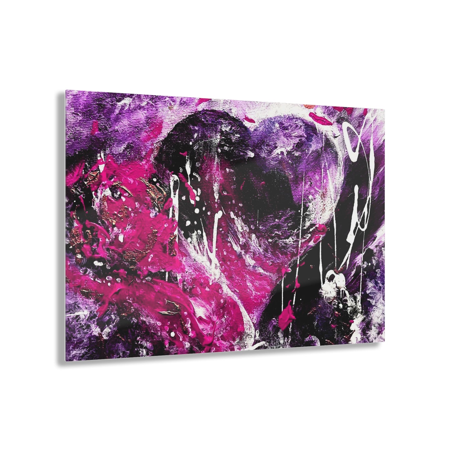 "Dreamy Love" (Magenta/Hot Pink) - Acrylic Prints