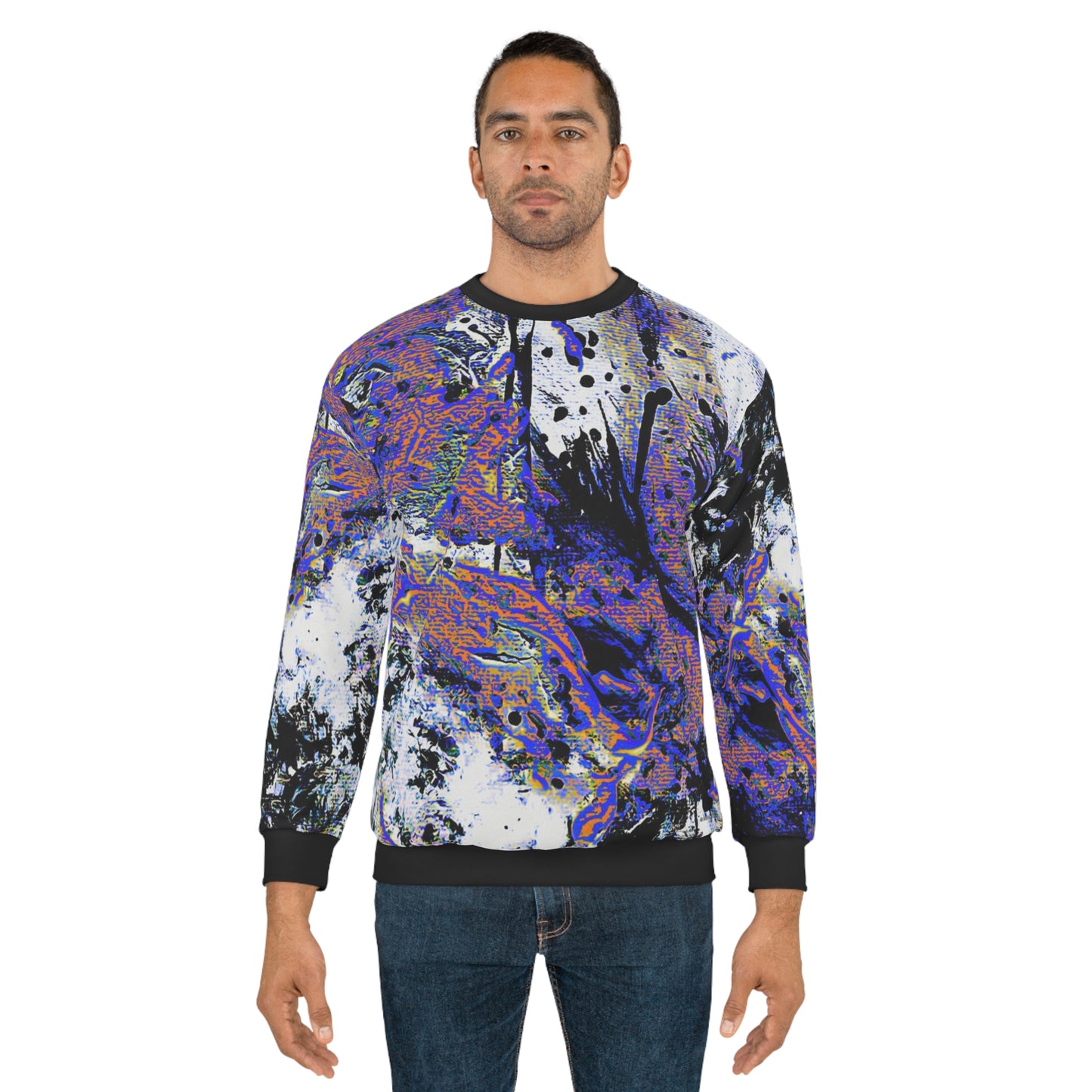"Dreamy Love" (Cosmic Fusion - Sapphire) - Unisex Sweatshirt (w/ heart)