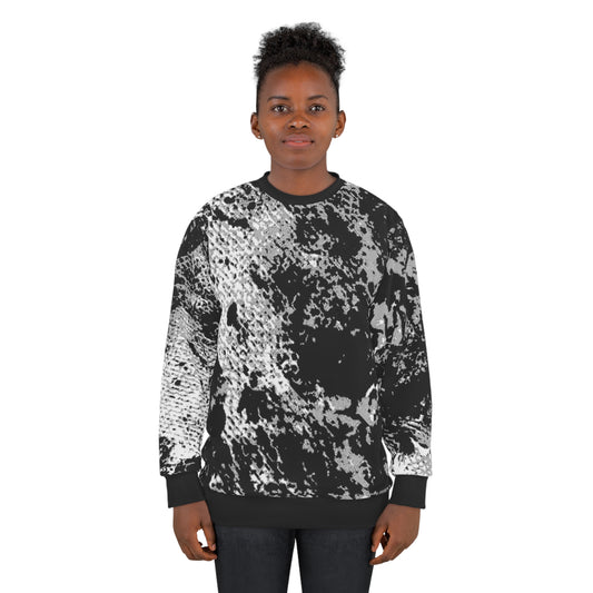"Mystic Cube" (Cosmic Fusion - Medium Charcoal) - Unisex Sweatshirt