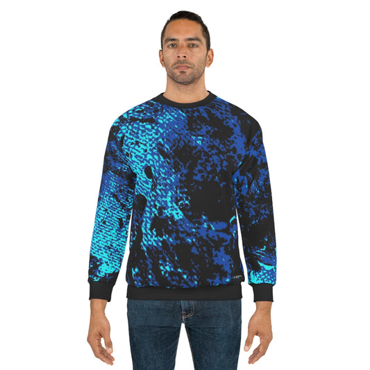 "Mystic Cube" (Cosmic Fusion - Sapphire) - Unisex Sweatshirt