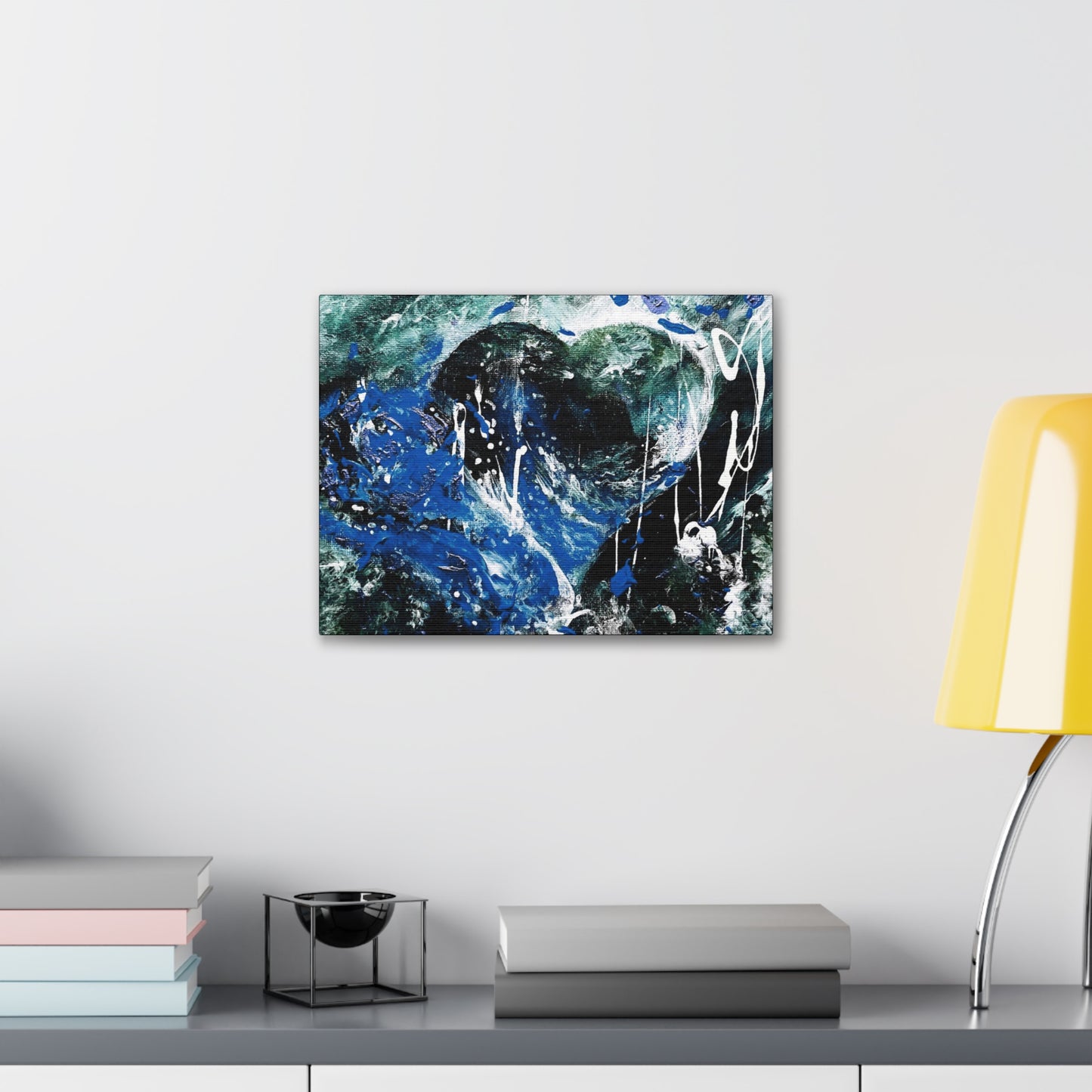 "Dreamy Love" (Sapphire) - Horizontal Canvas Gallery Wraps