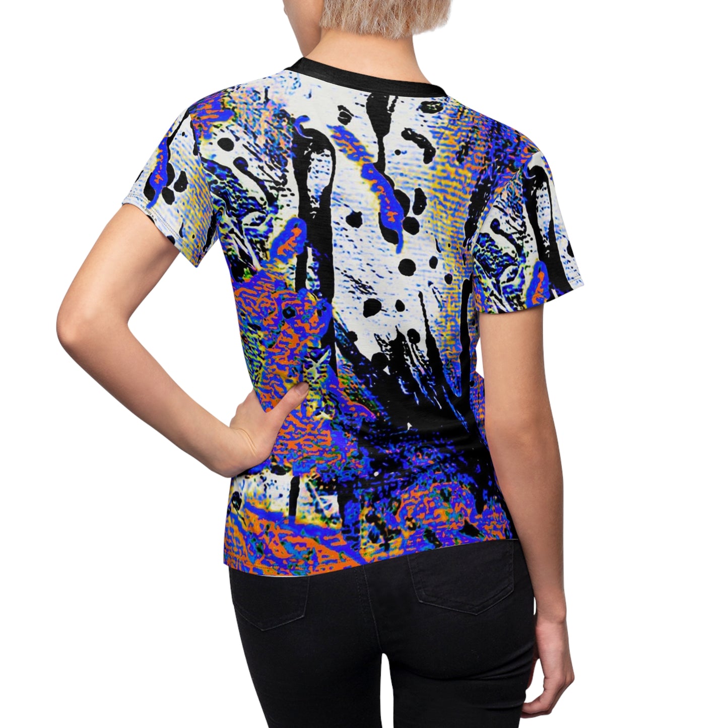 "Dreamy Love" (Cosmic Fusion - Sapphire II) - Women's Crew Neck Tee (w/out heart)